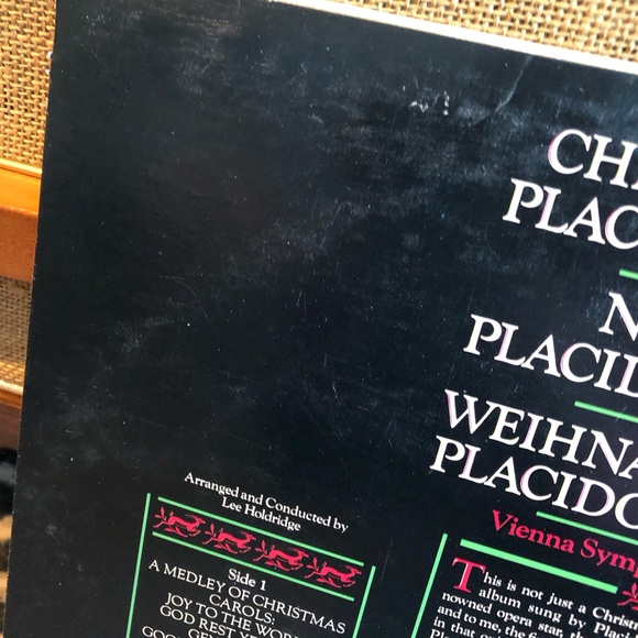 80's "Christmas with Placido Domingo" Record - Vienna Symphony Orchestra - Opera - Picture 12 of 14
